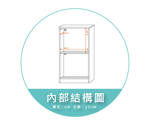 【金階塑鋼】NE604C KD 電器櫃 內部結構圖